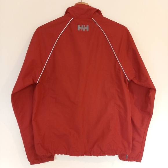 Helly Hansen Mens Red Quarter Zip Showerproof Jacket Size Small - Picture 6 of 7